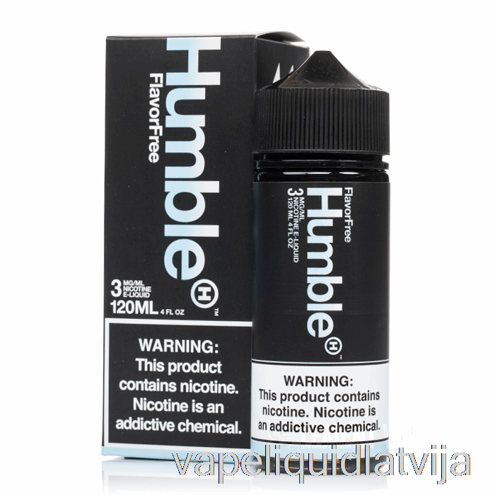 Bez Garšas - Humble Juice Co. - 120 Ml 0mg Vape šķidruma